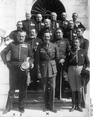 Primo de Rivera und der König von Spanien
